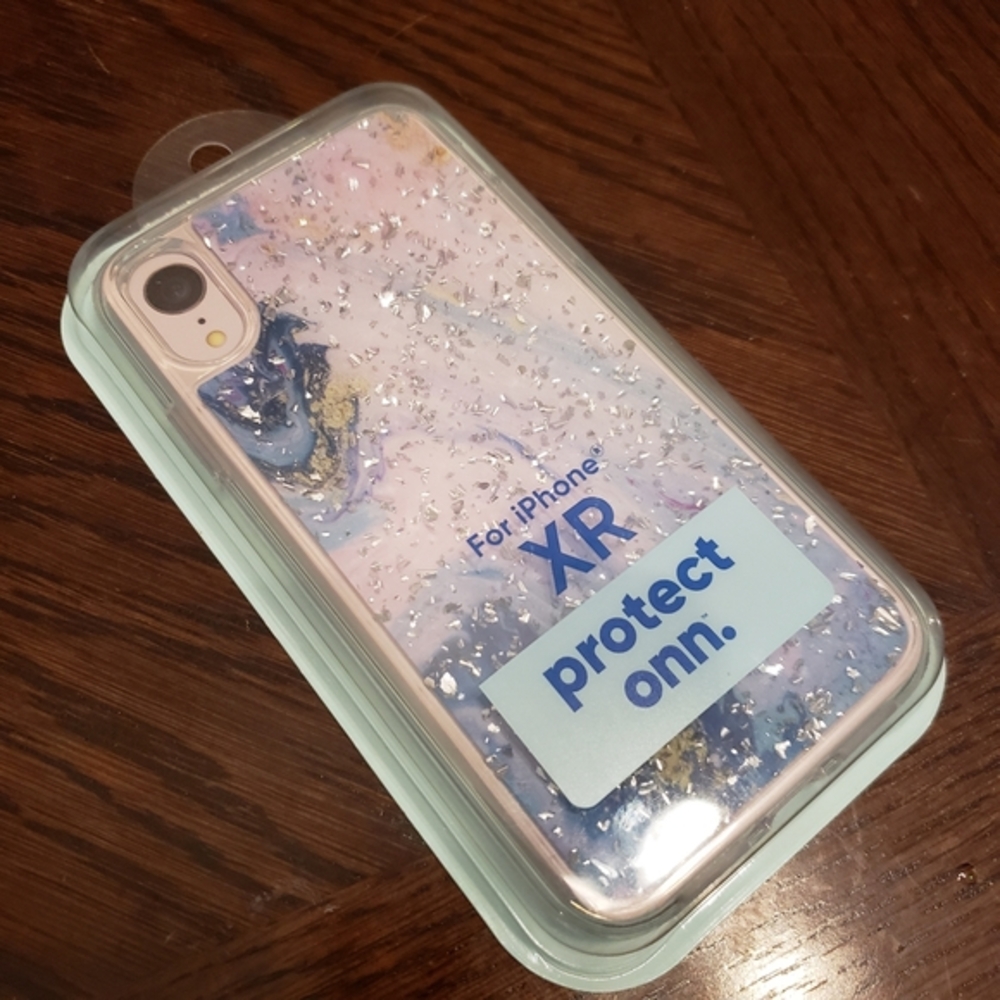 Iphone XR glitter case NIB